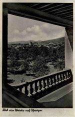 Blick vom Weintor nach Schweigen