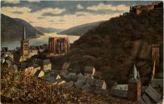 Bacharach - Künstlerkarte H. Hoffmann