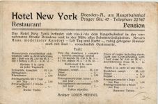 Dresden - Hotel New York