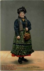 Rudolstadt - Erinnerung an die Altstaedter Kirmes - Tracht Thüringen