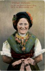 Rudolstadt - Erinnerung an die Altstaedter Kirmes - Tracht Thüringen