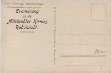 Rudolstadt - Erinnerung an die Altstaedter Kirmes - Tracht Thüringen