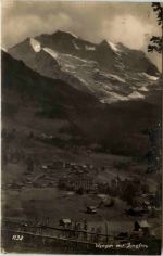 Wengen mit Jungfrau