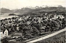 Horgen und die Alpen