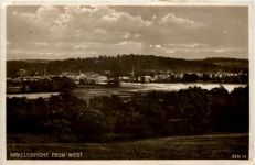 Kirkcudbright from West