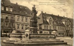 Annaberg - Barbara Uttmann Denkmal