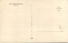 Berlin - Charlottenburg - Rathaus