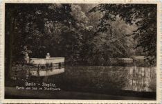 Berlin-Steglitz - Partie am See im Stadtpark