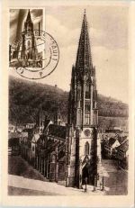 Freiburg - Münster - Maximumkarte
