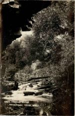 Menomonee Falls - Over Hanging Rocks