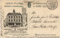 Gand - Exposition Universelle 1913 - Tunisie