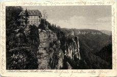 Sächs. Schweiz, Der Brand bei Hohnstein