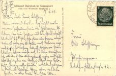 Kurort Alpirsbach im Schwarzwald, Blick vom Waldhotel Burghalde