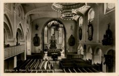 Giengen a. Brenz. Inneres der Ev. Kirche