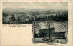 Gruss vom Wachberg bei Sebnitz