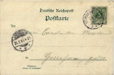 Gruss von der Insel Rügen - Litho