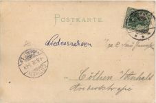 Norderney - Kaiserstrasse - Seidenkarte