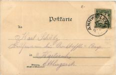 Gruss von der Madenburg & Landeck - Litho