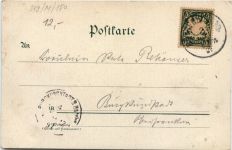 Gruss aus Rothenburg - Litho