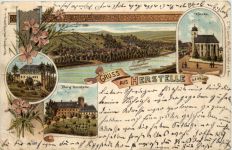 Gruss aus Herstelle - Litho