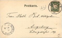 Gruss aus Kempten - Die Burghalde