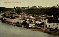 Burghausen von Nordosten