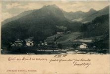 Gruss aus Brand bei Ruhpolding