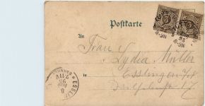 Gruss vom Wildenstein - Litho 1895 - Vorläufer
