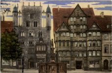 Hildesheim - Wedekind und Tempelherrenhaus