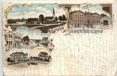 Gruss aus Süderbrarup - Litho