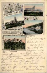 Gruss aus dem Mainthal - Staffelberg Banz