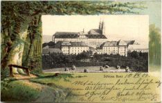 Schloss Banz - Staffelstein - Litho