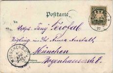 Gruss aus Kulmbach - Litho
