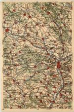Coburg und Umgebung - Landkarte