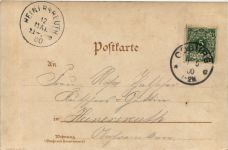Gruss aus Coburg - Litho