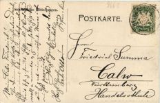 Gruss aus Helmbrechts - Oberfranken - Partie an der Allee