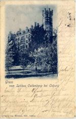 Gruss vom Schloss Callenberg bei Coburg