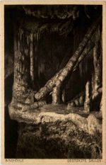 Binghöhle Streitberg, Gestürzte Säulen