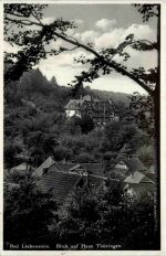 Bad Liebenstein, Blick auf Haus Thüringen