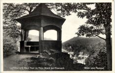 Kurort Bad Thal im Thür. Wald bei Eisenach, Blick vom Tempel
