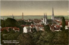 Mühlhausen, Blick auf die Oberstadt