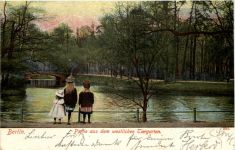 Berlin, Partie aus dem westlichen Tiergarten