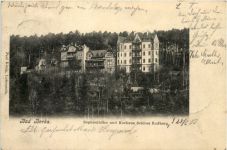 Bad Berka, Sophienhöhe und Kurhaus Schloss Rodberg