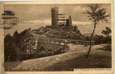 Ruine Mühlburg mit der Wandersleber Gleiche