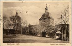 Mühlhausen, Frauentor und Rabenturm