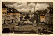 Gotha, Schlossberg und Hauptmarkt