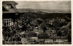 Burkersdorf bei Bad Blankenburg, Fernblick vom Haus Bergfrieden