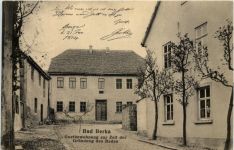Bad Berka, Goethewohnung zur Zeit der Gründung des Bades
