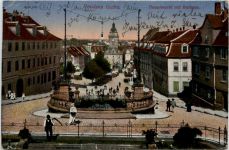 Gotha, Residenz - Hauptmarkt mit Rathaus