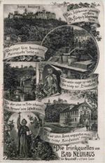 Bad Neuhaus, die Trinkquellen bei Neustadt a.d. fränk. Saale